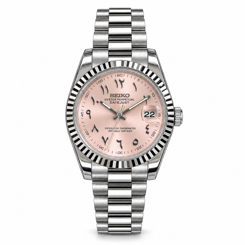 Datejust arabic dial pink