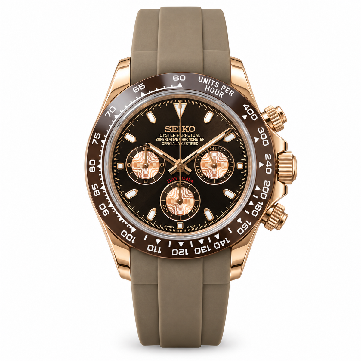 Daytona pink gold brown