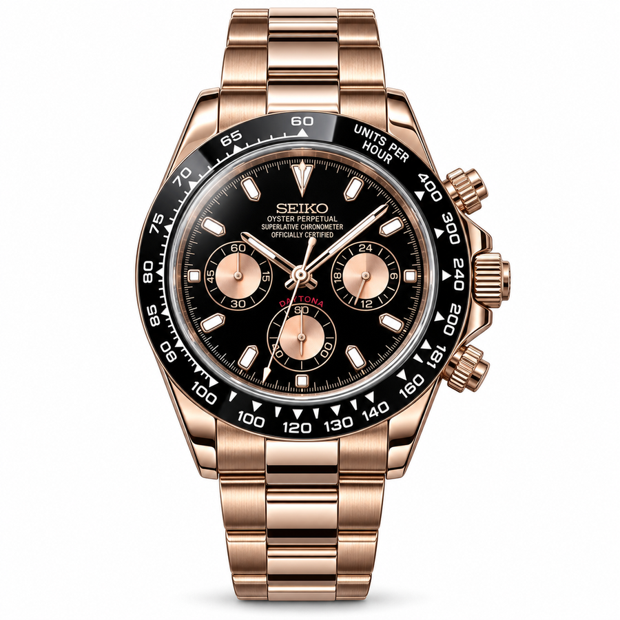 Daytona pink gold black