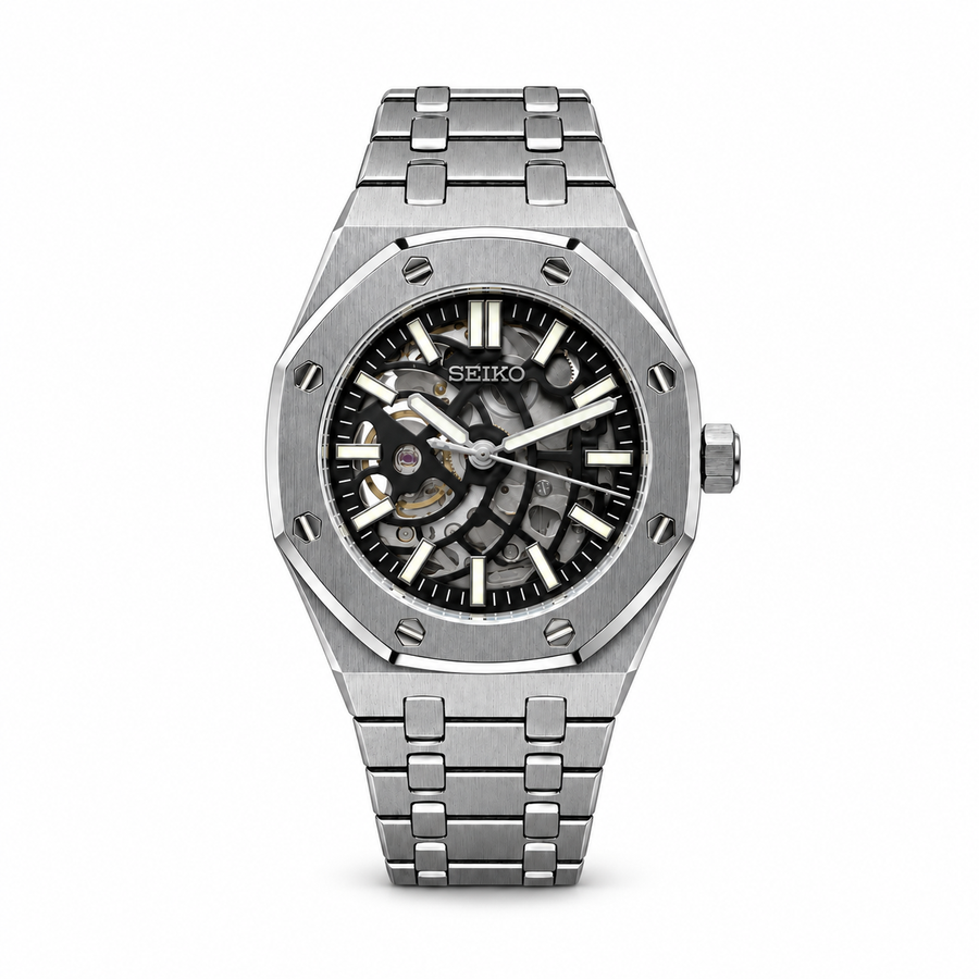 Royal oak silver skeleton