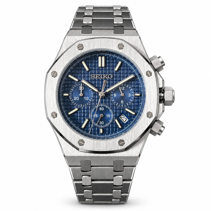 Royal oak blue chrono