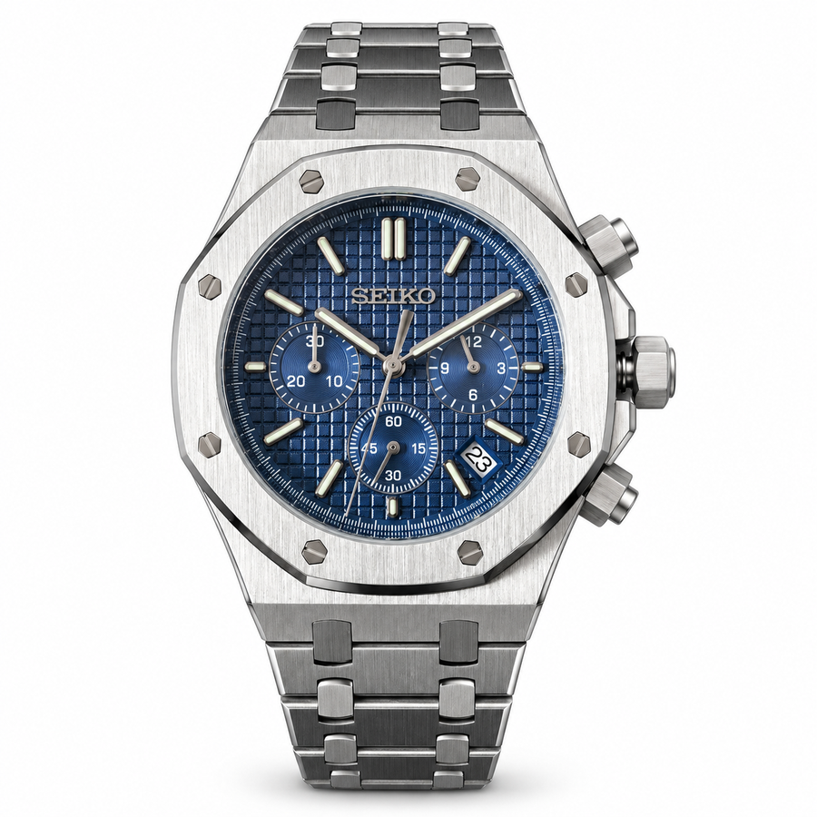 Royal oak blue chrono
