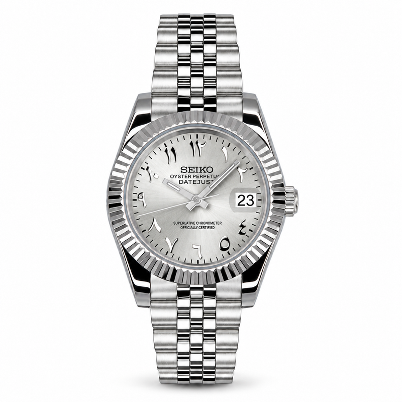 Datejust arabic dial white