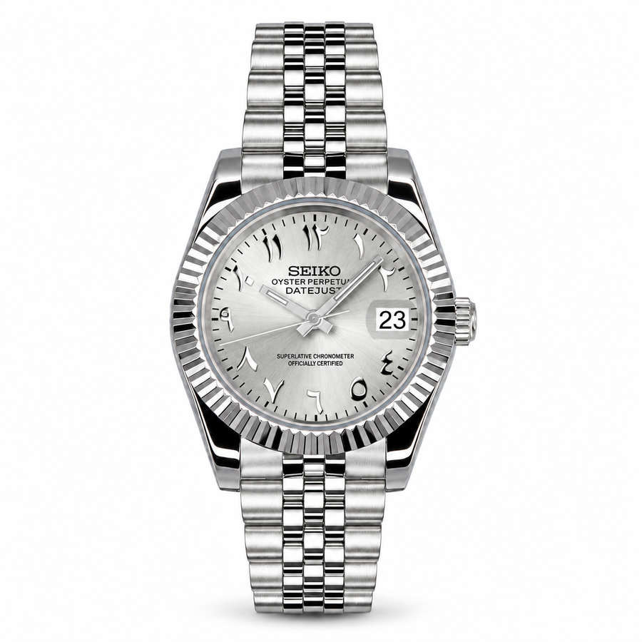 Datejust arabic dial white