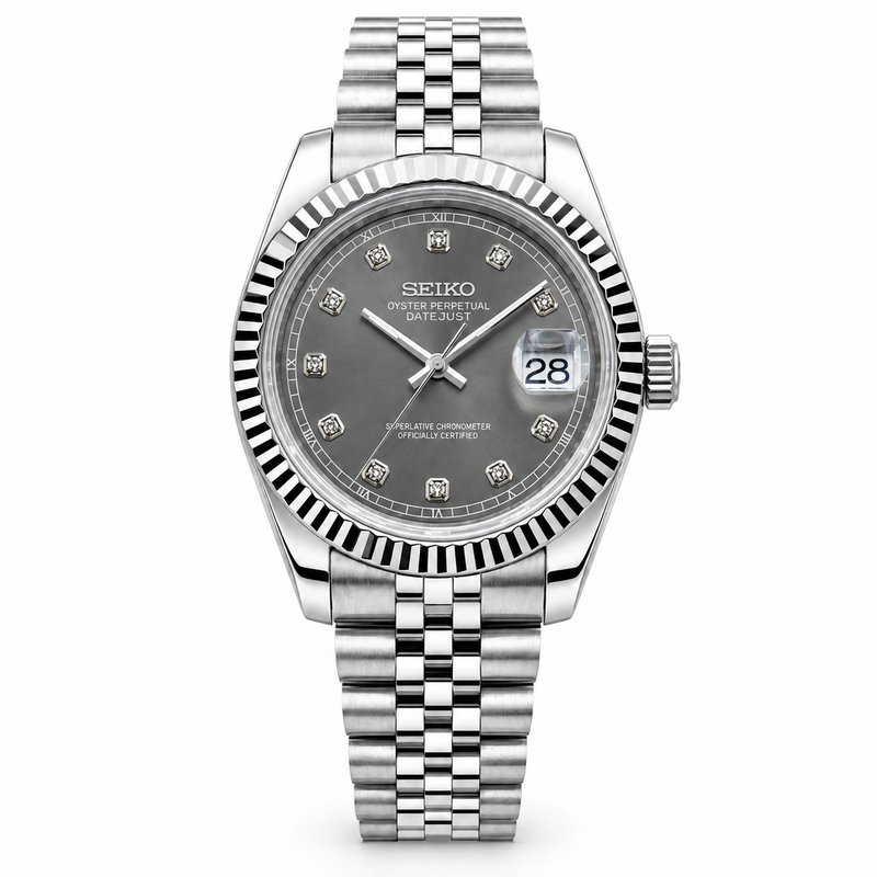 Datejust Grey Diamond Bezel