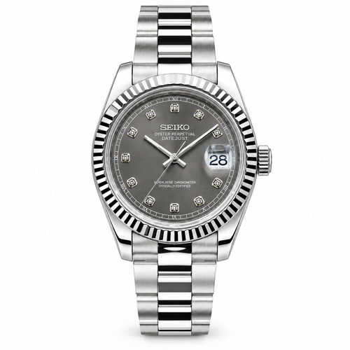 Datejust Grey Diamond Bezel