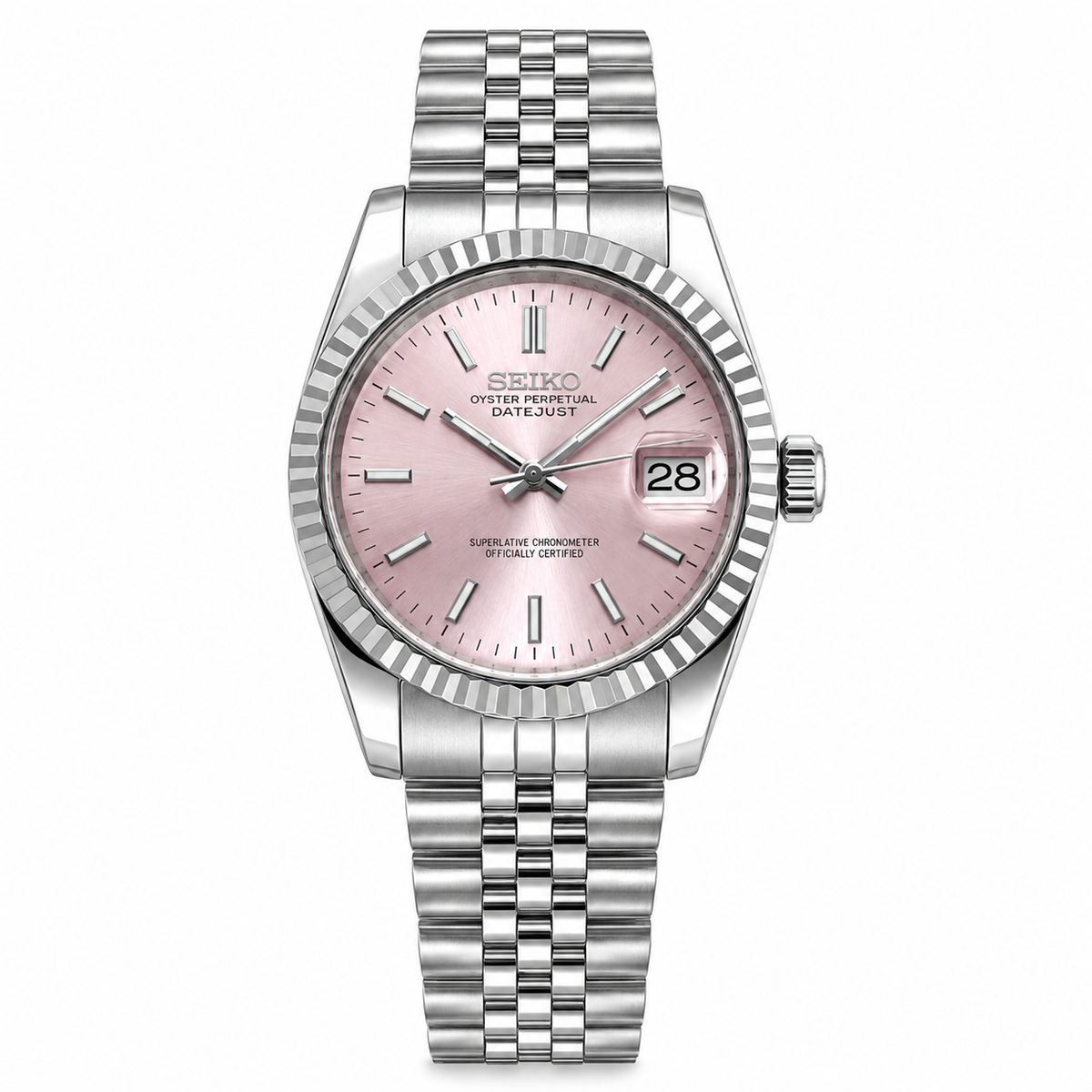 Datejust pink femme