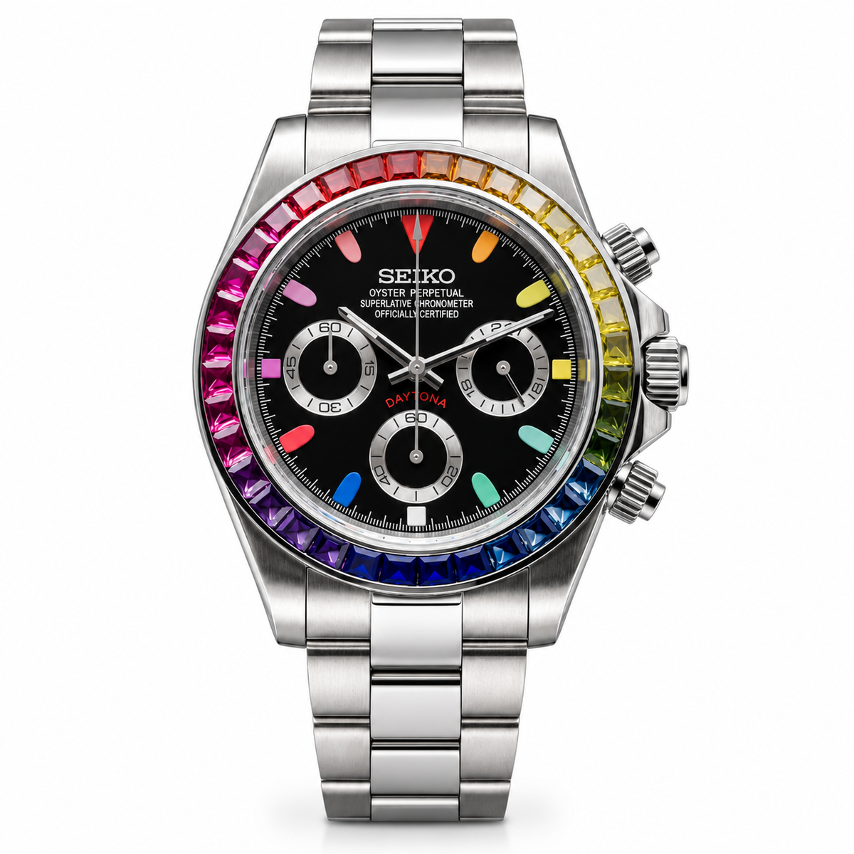 Daytona silver rainbow