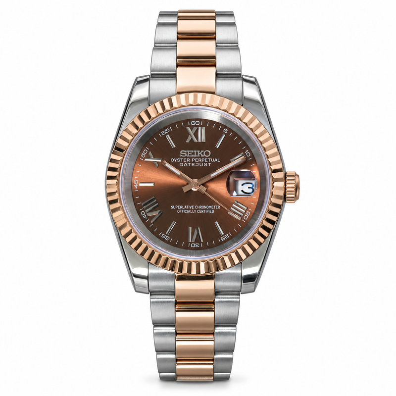Datejust Roman chocolat