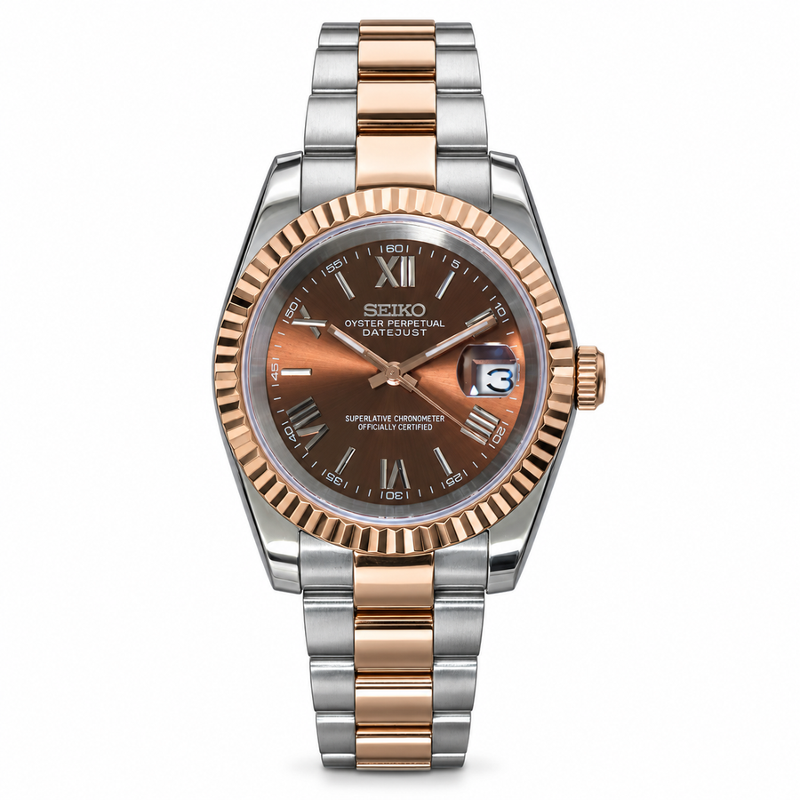 Datejust Roman chocolat
